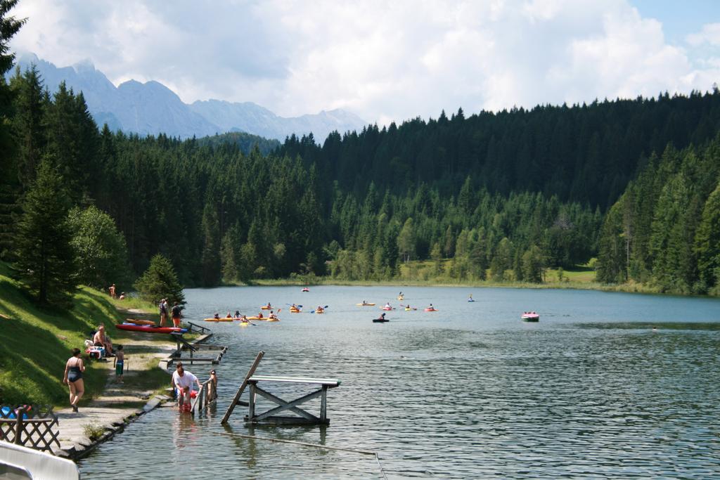 Ferienhotel Barmsee Krun Exterior photo